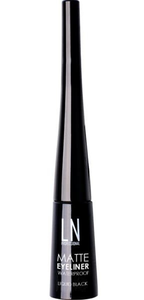 Жидкая матовая подводка для глаз LN Professional Matte Eyeliner Waterproof Liquid Black, тон 01, 3,5 мл - фото 1