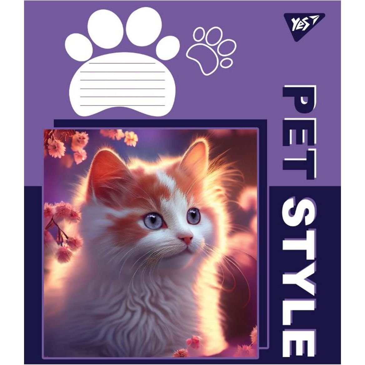 Тетрадь общая Yes Pet Style, А5, в косую линию, 12 листов (766310) - фото 4