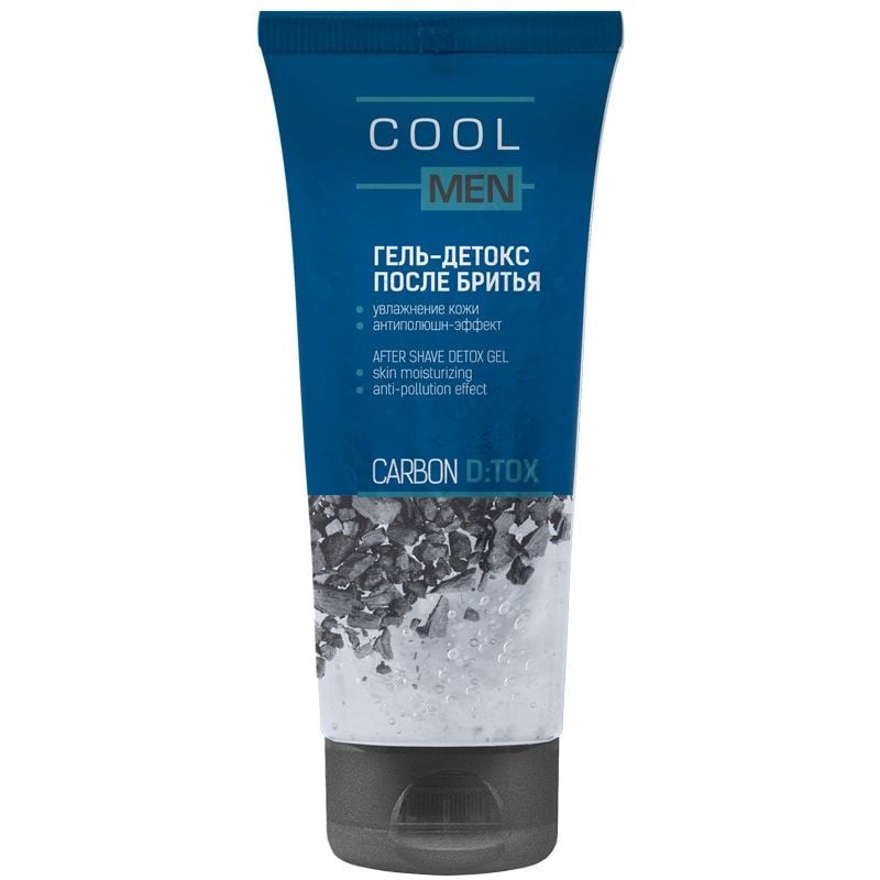 Гель-детокс після гоління Cool Men Detox Carbon, 200 мл - фото 1