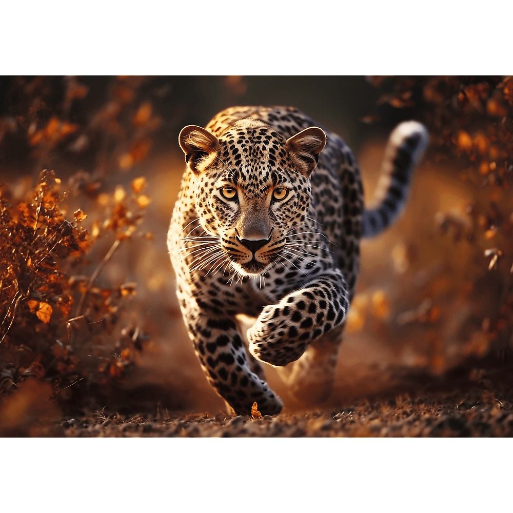 Пазлы Trefl Фото Одиссея Дикий леопард 1000 элементов - фото 2