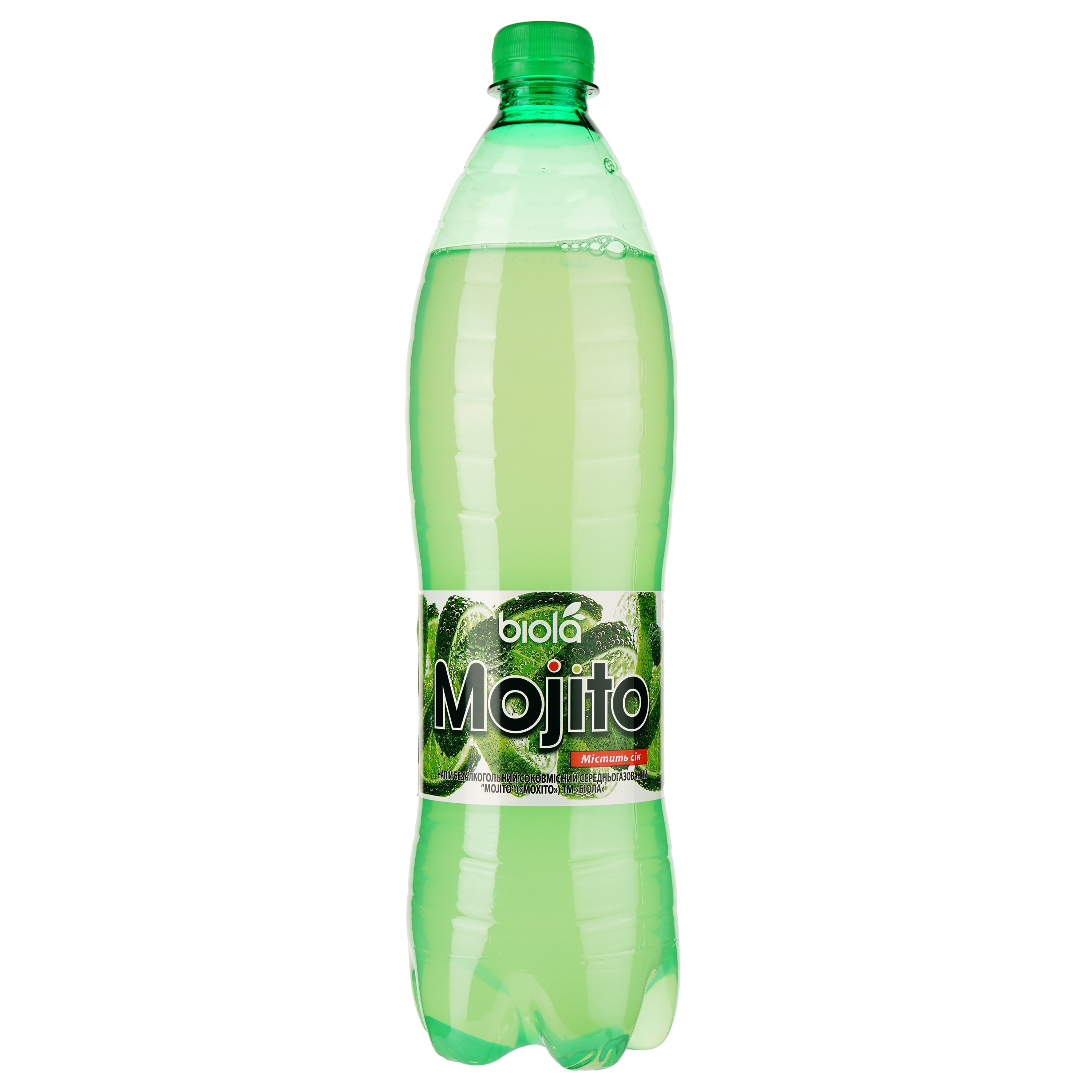 Напій безалкогольний Біола Mojito соковмісний середньогазований 1 л - фото 1