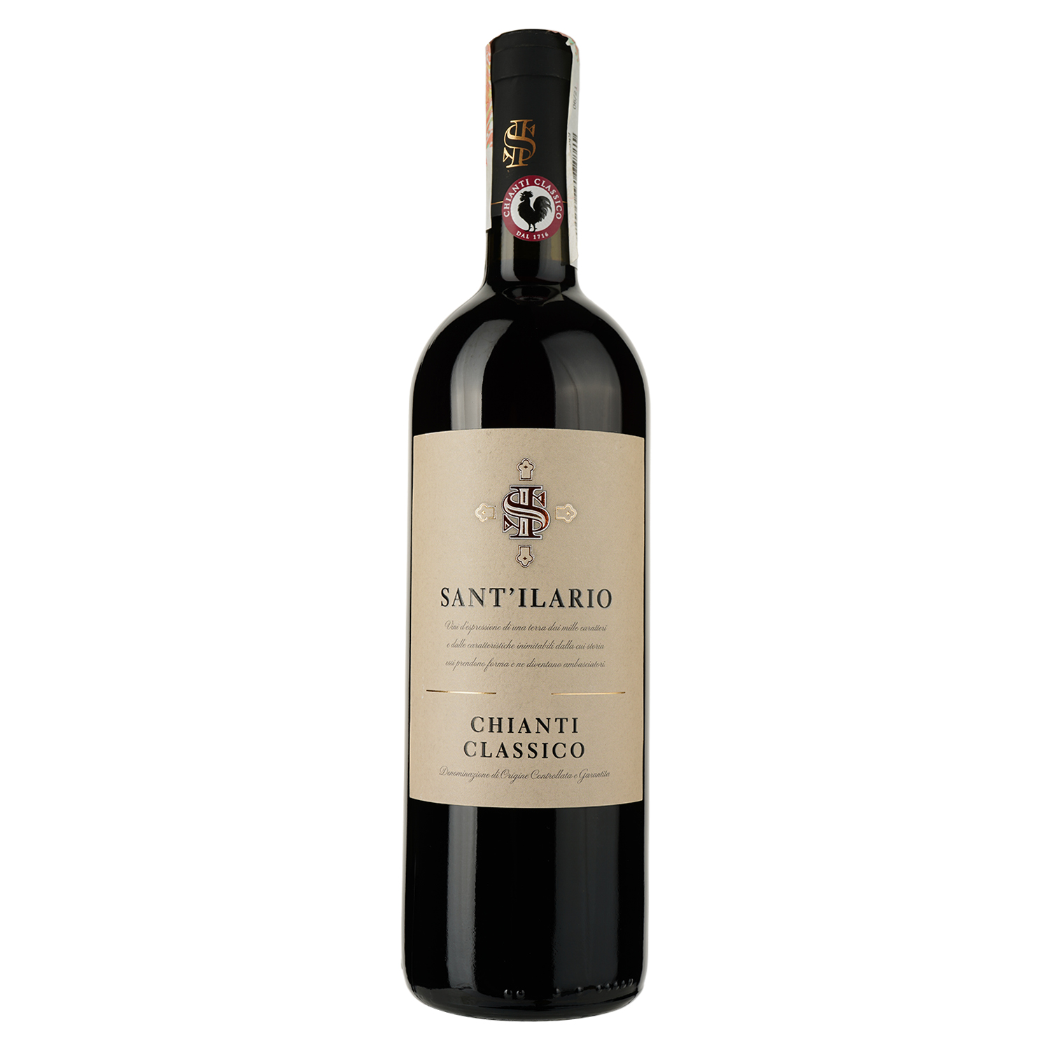 Вино Tenuta Sant'Ilario Chianti Classico, красное, сухое, 13%, 0,75 л - фото 1