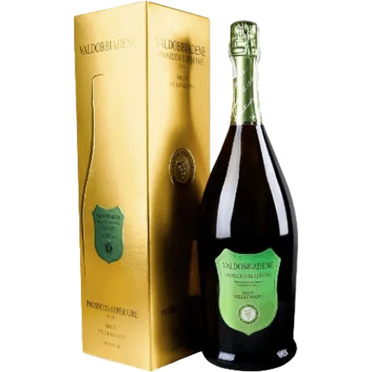 Ігристе вино Val d'Oca Prosecco Superiore Brut біле брют 1.5 л, в коробці - фото 1