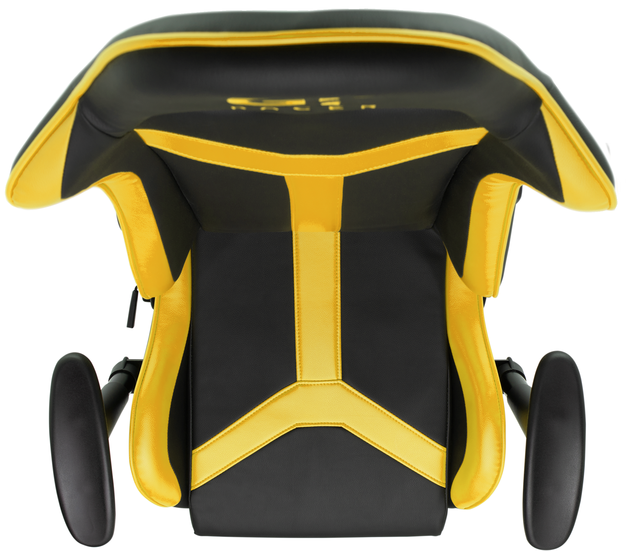 Геймерское кресло GT Racer черное с желтым (X-2527 Black/Yellow) - фото 10