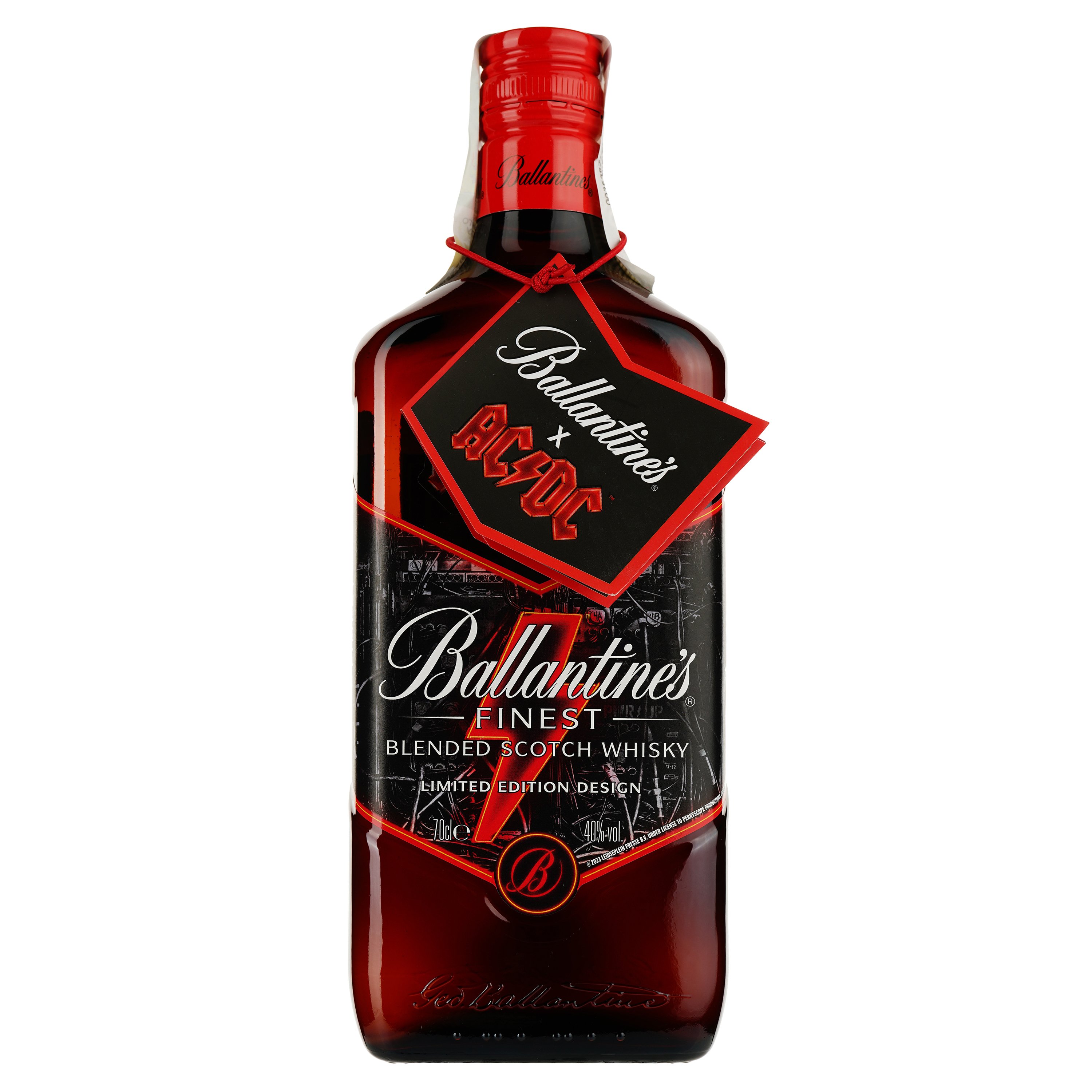 Віскі Ballantine's Finest ACDC Blended Scotch Whisky 40% 0.7 л - фото 1