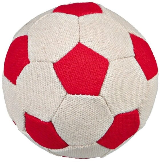Игрушка для собак Trixie Мяч футбольный, d 11 см, в ассортименте (3471_1шт) - фото 2