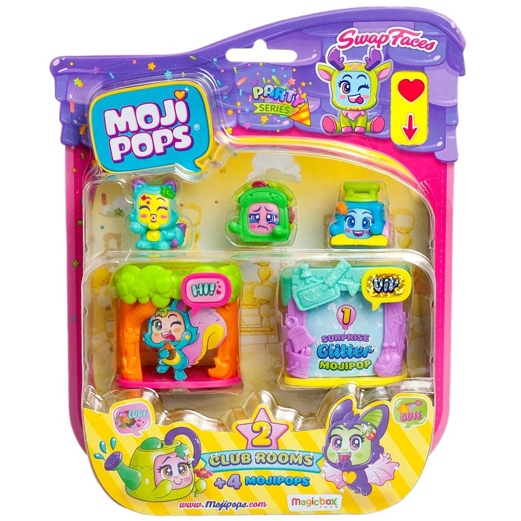 Игровой набор Moji Pops игровые комнатки (PMPPB416IN00) - фото 1