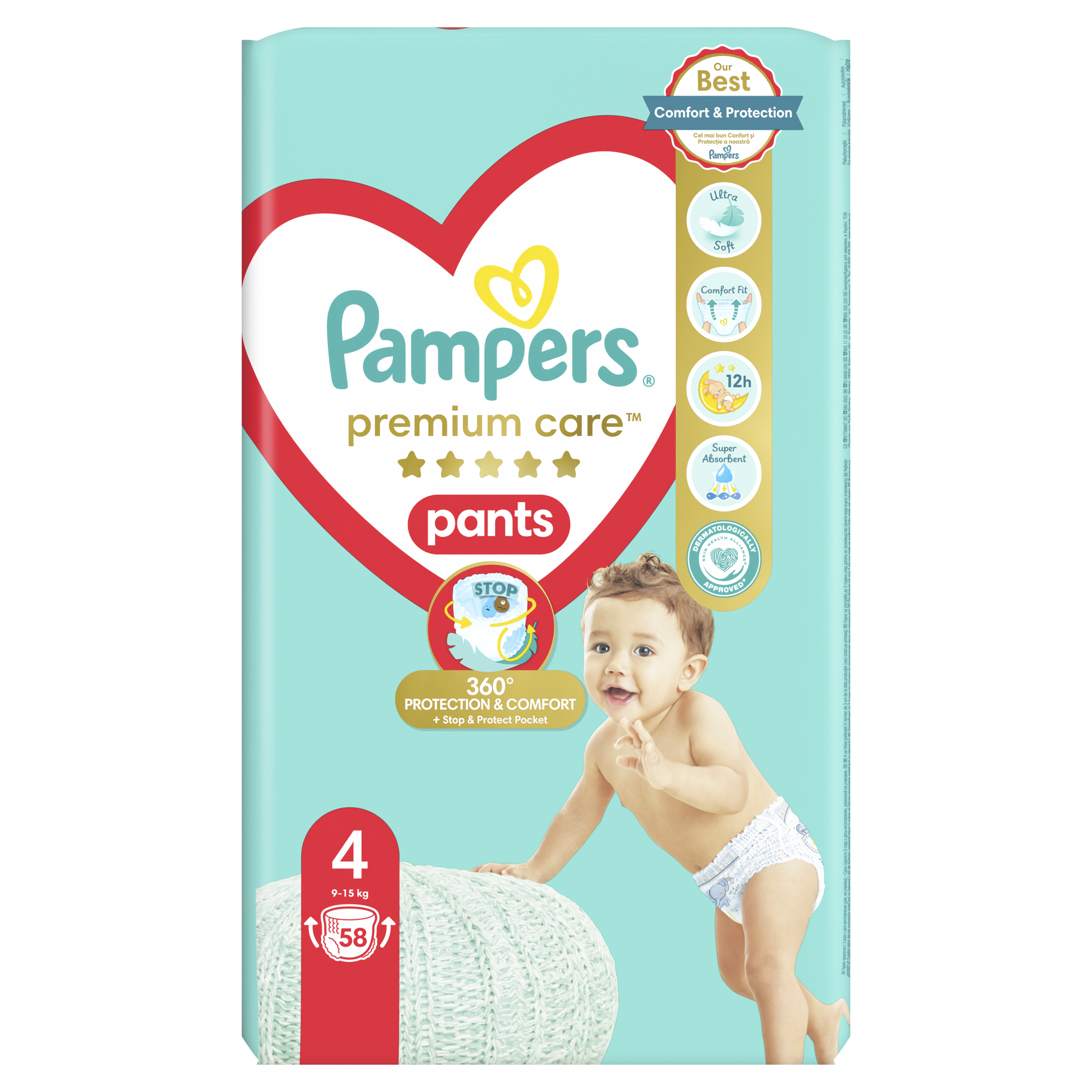 Підгузки-трусики Pampers Premium Care Pants 5 (12-17 кг), 34 шт. - фото 3