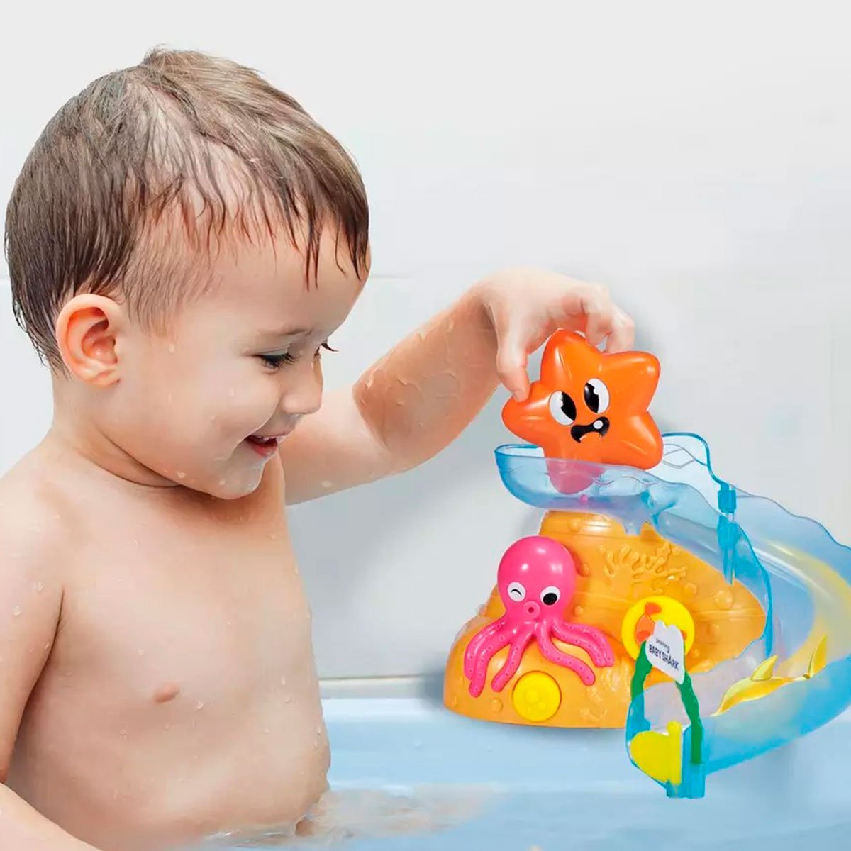 Інтерактивний ігровий набір для ванни Robo Alive Junior Baby Shark (25291) - фото 6
