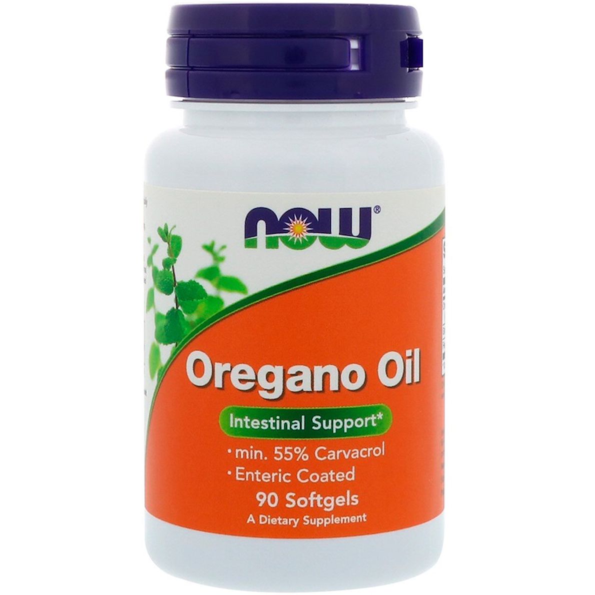 Натуральна добавка Now Масло Орегано Oregano Oil 90 гелевих капсул - фото 1