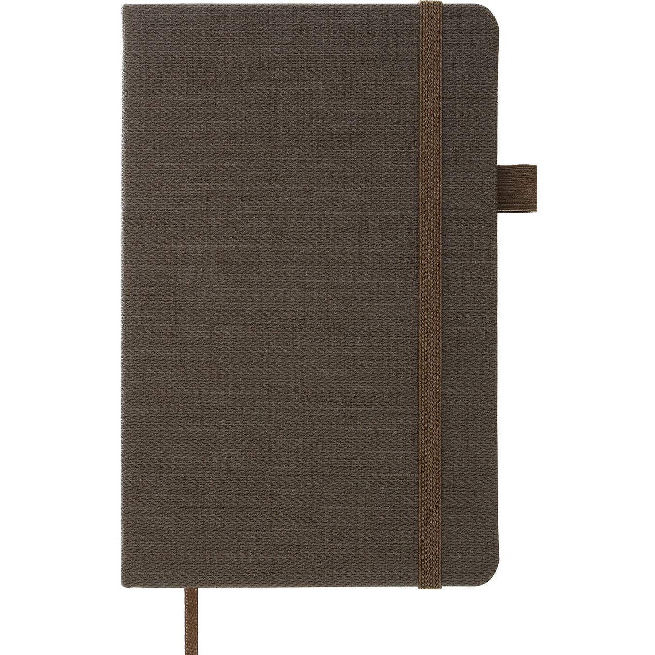 Книга записна Buromax Tweed в лінійку 195х125 мм сіра 96 аркушів (BM.291263-09) - фото 2