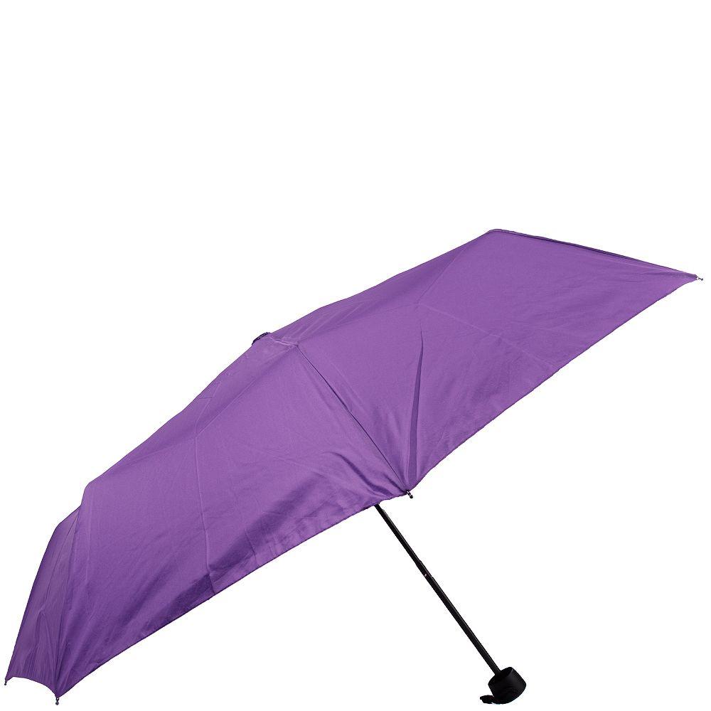 Жіноча складана парасолька механічна Art Rain 98 см фіолетова - фото 2