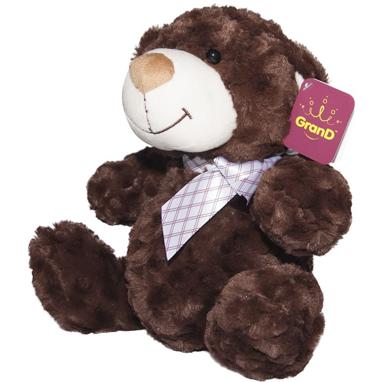 Мягкая игрушка Grand Медведь, 33 см, коричневый (3302GMU) - фото 2