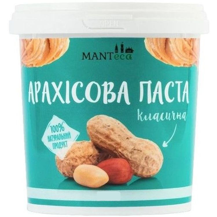 Паста арахісова Manteca Класична, 350 г - фото 1