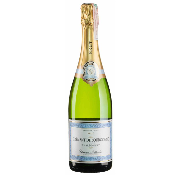 Вино ігристе Chartron et Trebuchet Cremant de Bourgogne, біле, брют, 11,5%, 0,75 л (36004) - фото 1