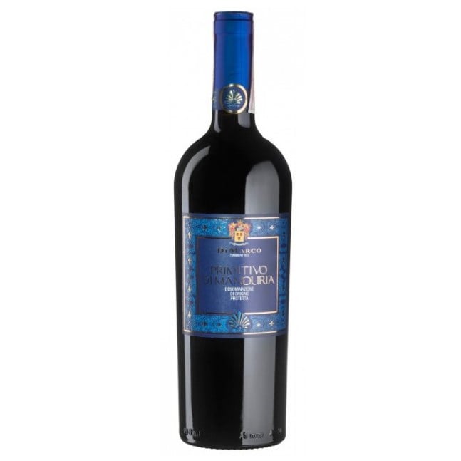 Вино Di Marco Rosso Primitivo Di Manduria, 14%, 0,75 л - фото 1