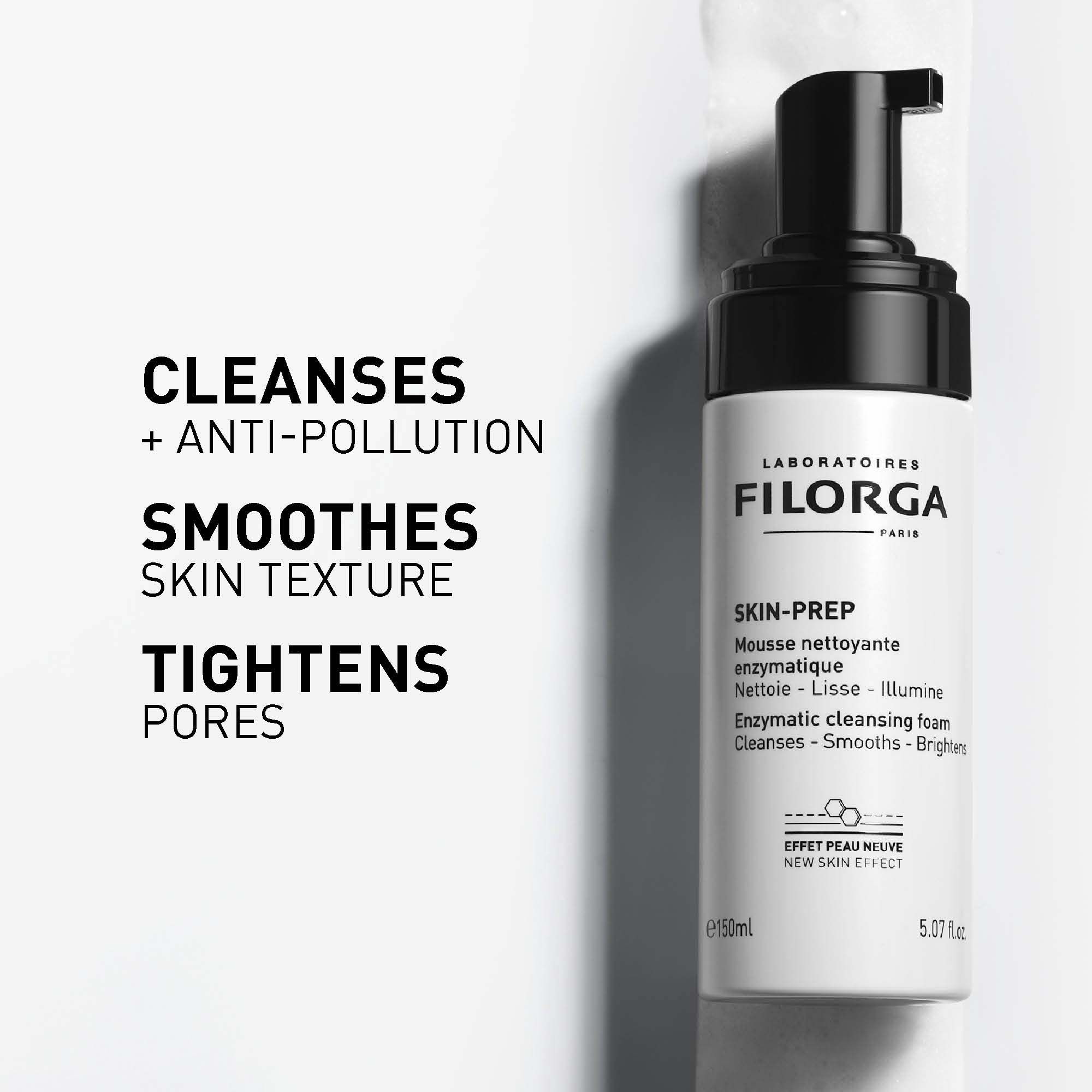 Энзимная пенка для умывания Filorga Skin-Prep Enzymatic Cleansing Foam 150 мл - фото 2