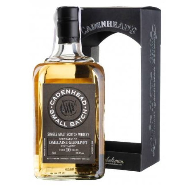 Виски Dailuaine Cadenhead Single Malt Scotch Whisky 10 yo 2008, в подарочной упаковке, 59,8%, 0,7 л - фото 1
