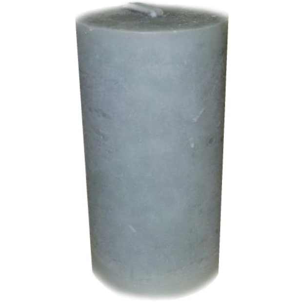 Свеча Pragnis, 5,5х10 см, серая (C5510-430) - фото 1