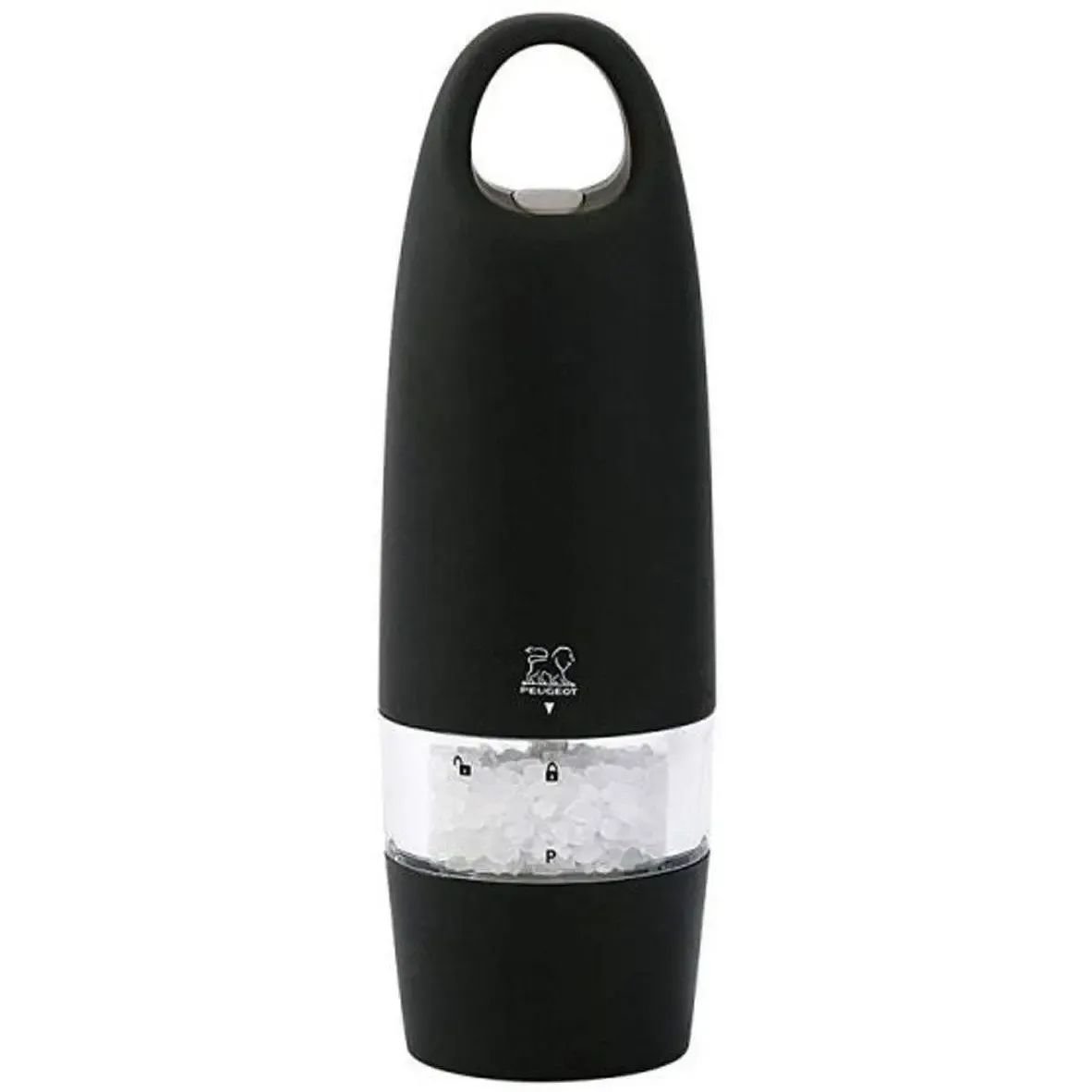 Млинок електричний для солi Peugeot Zest, 18 см, чорний (25939_BS) - фото 1