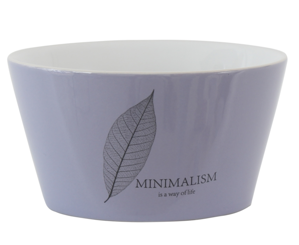 Салатник Limited Edition Minimalism, колір фіолетовий, 480 мл (6583572) - фото 1