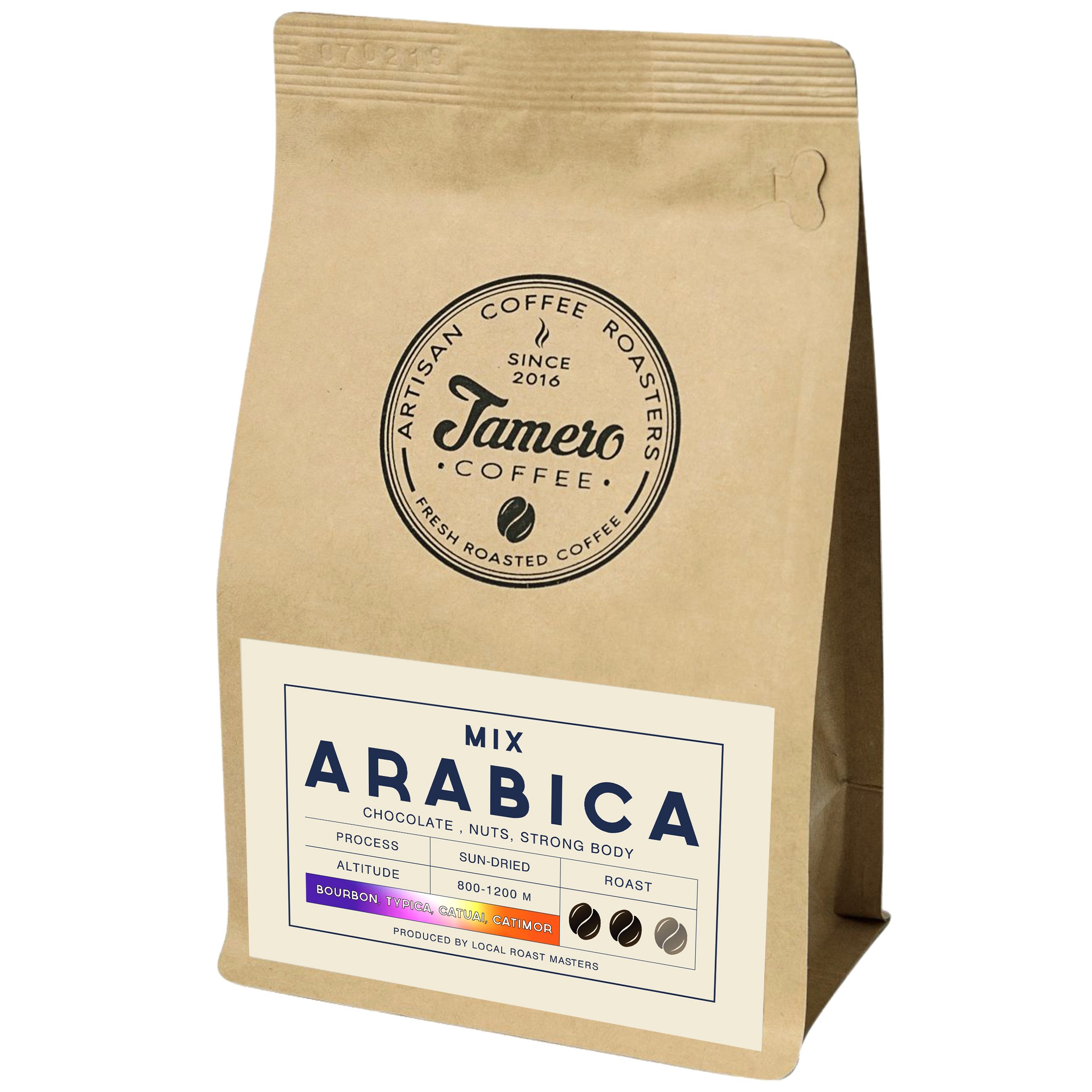 Кофе молотый Jamero Arabica Mix 225 г - фото 2