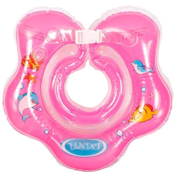 Круг для купання Lindo, рожевий (LN-1559) - фото 1