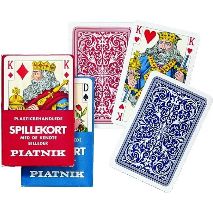 Карты игральные Piatnik Датские, одна колода, 55 карт (PT-141713) - фото 1