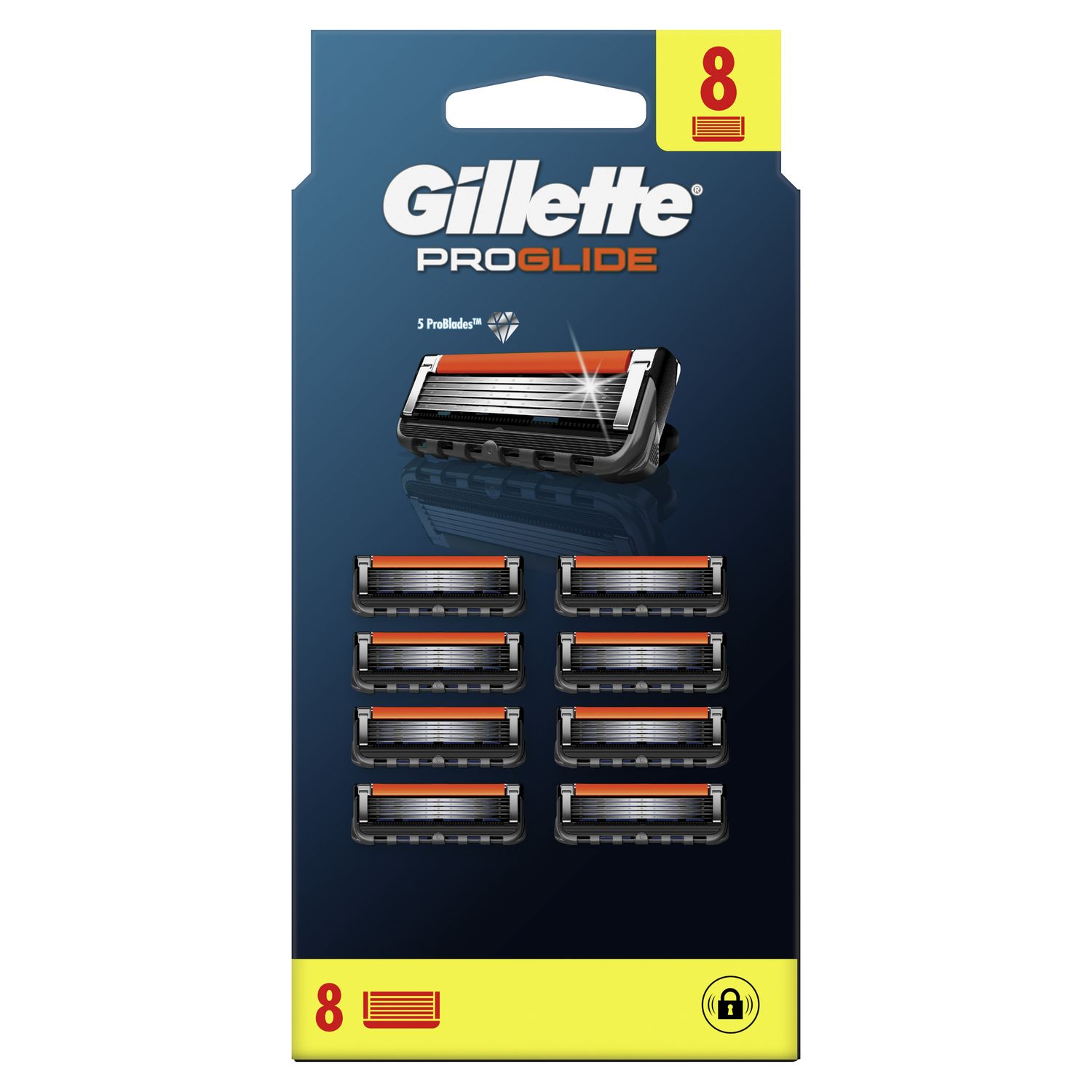 Сменные картриджи для бритья Gillette ProGlide 8 шт. - фото 2