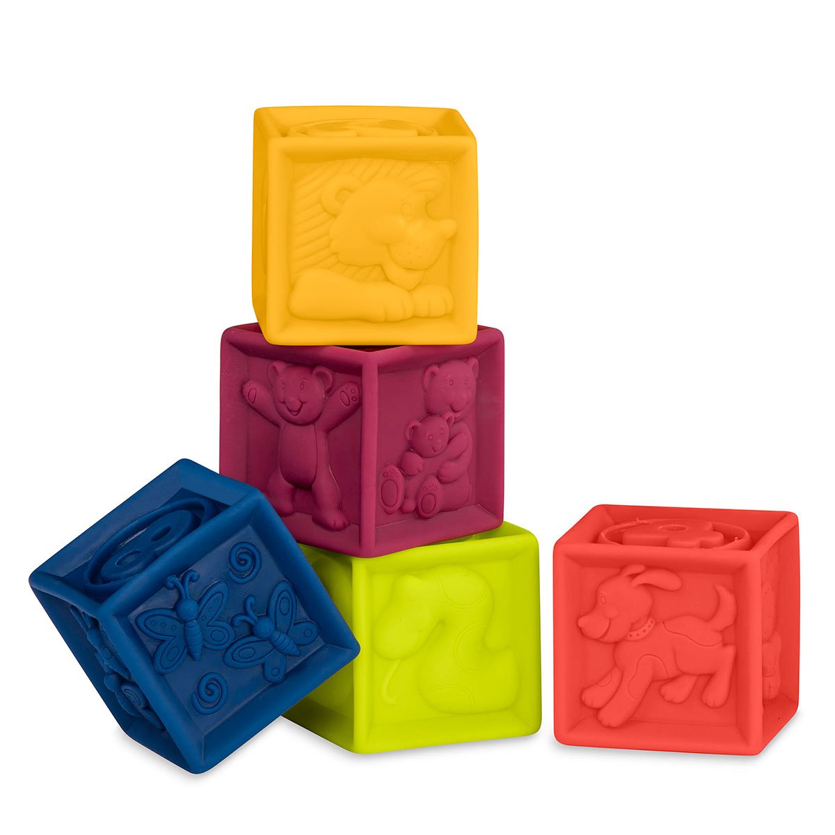Кубики силіконові Battat Порахуй-Ка!, 10 шт. (BX1002Z) - фото 4