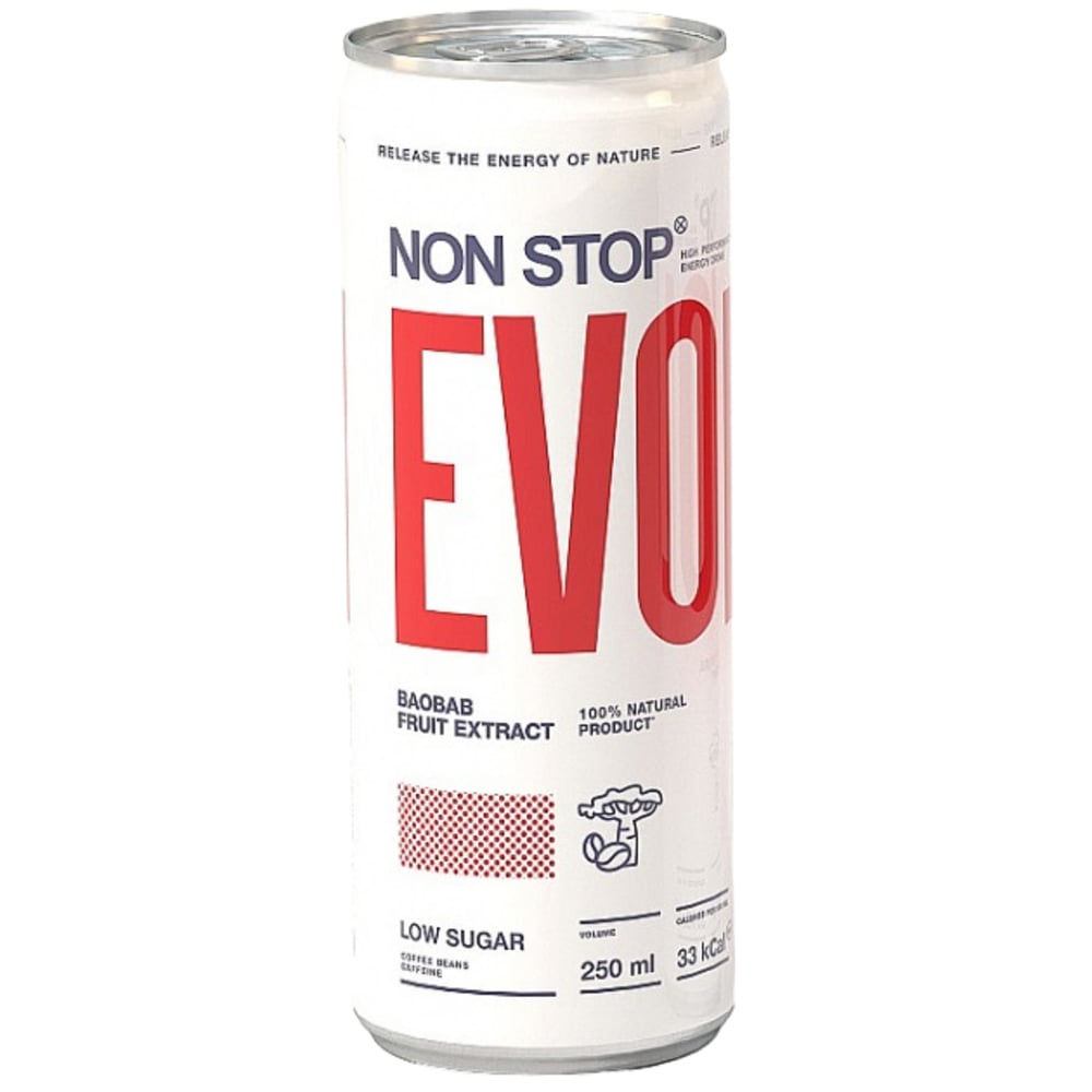 Энергетический безалкогольный напиток Non Stop Evolution 250 мл - фото 1