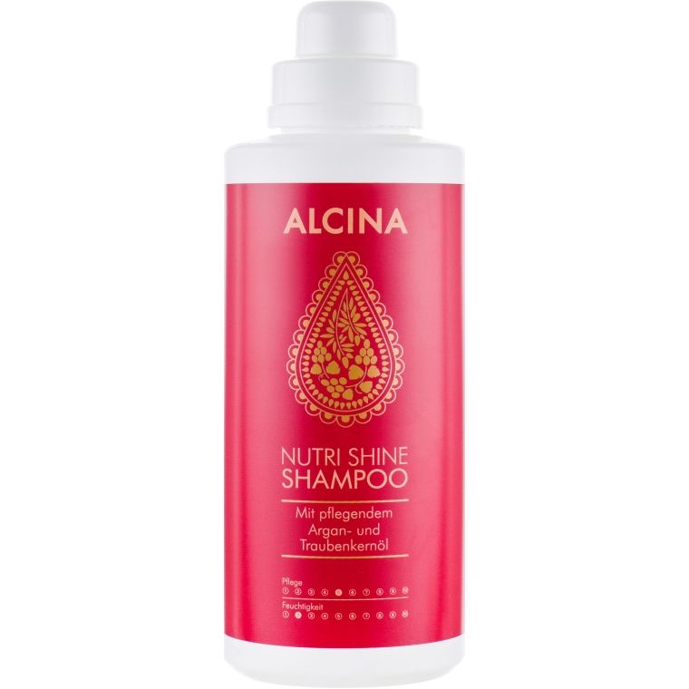 Шампунь Alcina Nutri Shine Oil Shampoo з аргановим маслом, 500 мл - фото 1