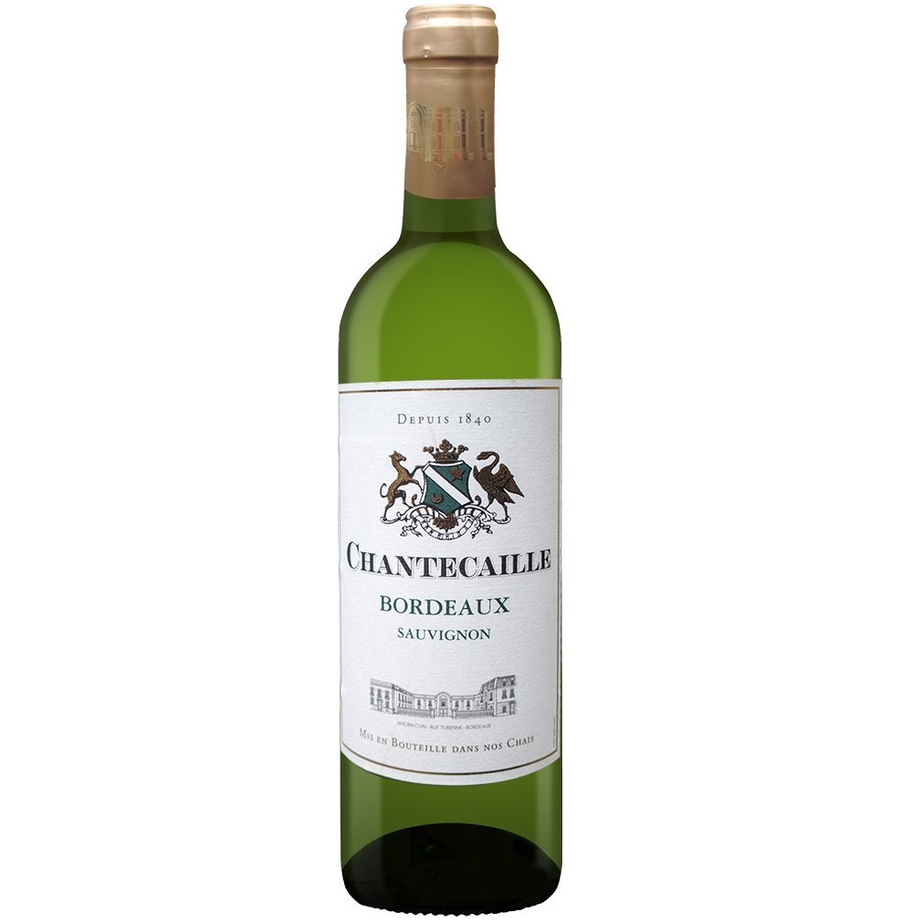 Вино Grands Vins de Gironde Chantecaille Bordeaux Blanc, белое, сухое, 11,5%, 0,75 л - фото 1