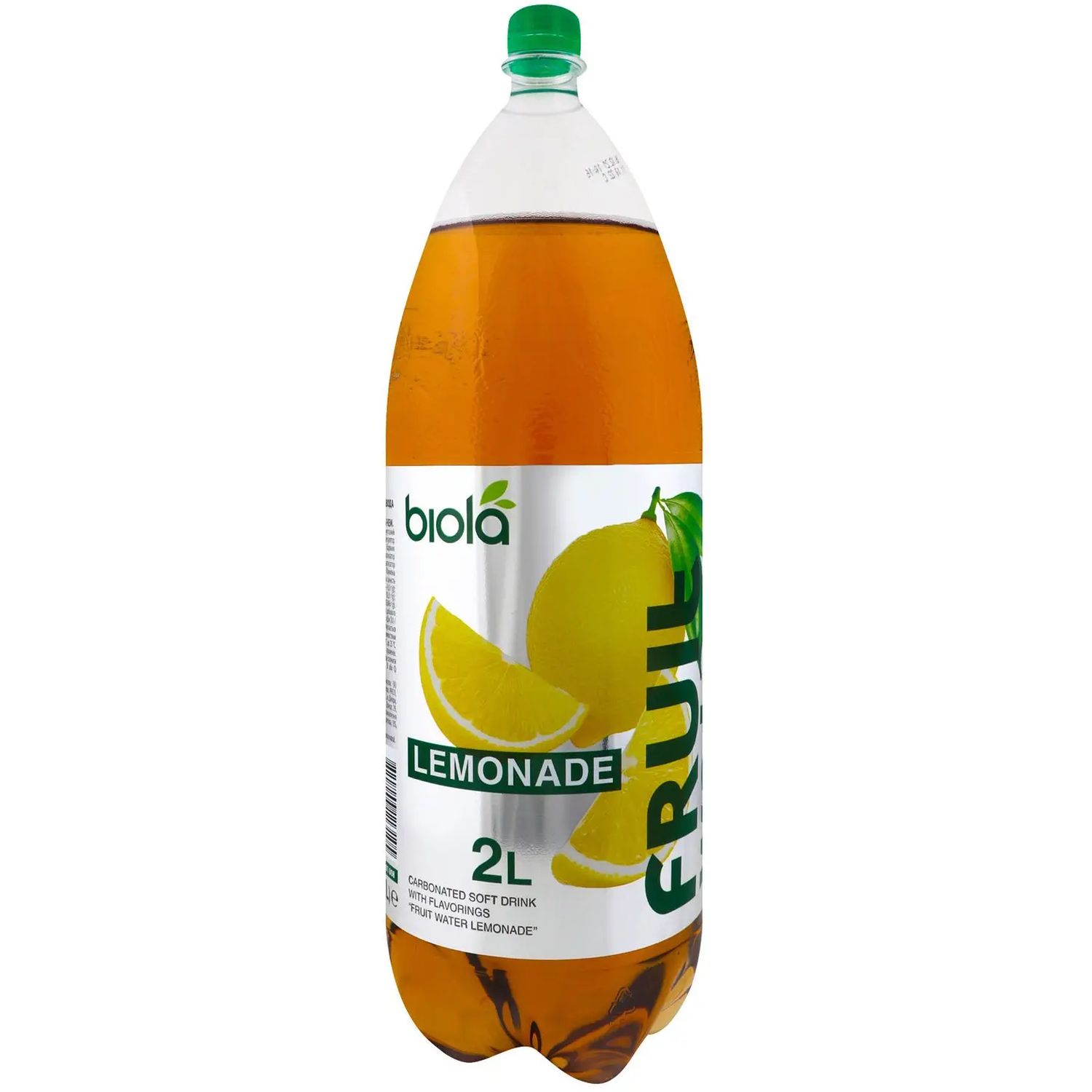 Напиток Биола Fruit Water Лимонад безалкогольный 2 л - фото 3