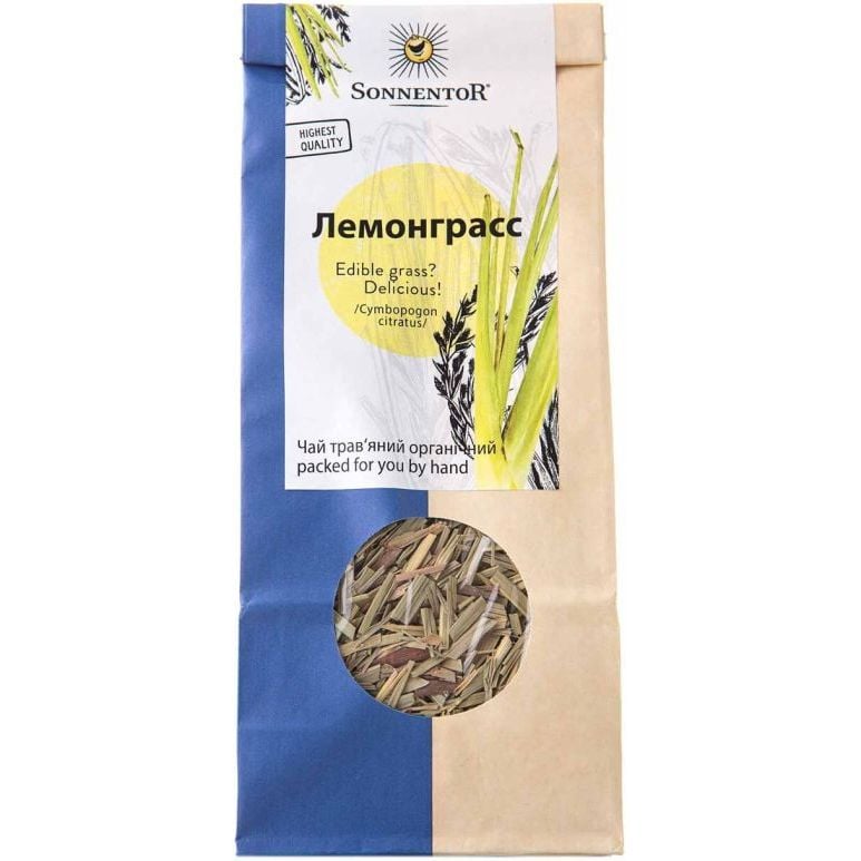 Чай травяной Sonnentor Лемонграсс органический 80 г - фото 1