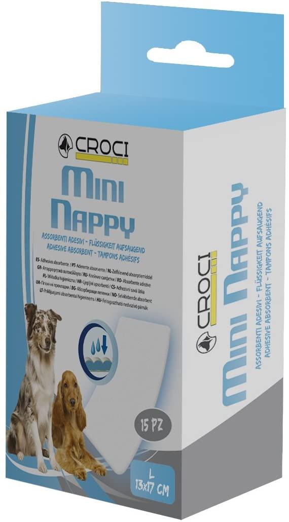 Прокладка для собачьих трусов Croci Mini Nappy L 13x17 см 15 шт. - фото 3