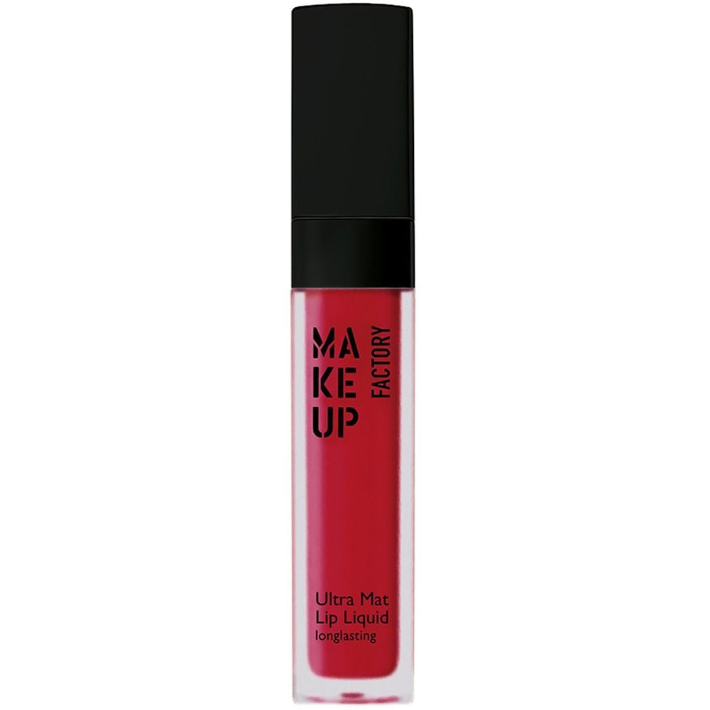 Блиск для губ Make up Factory Ultra Mat Lip Liquid відтінок 52 (Cherry Red) 6 мл (561734) - фото 1