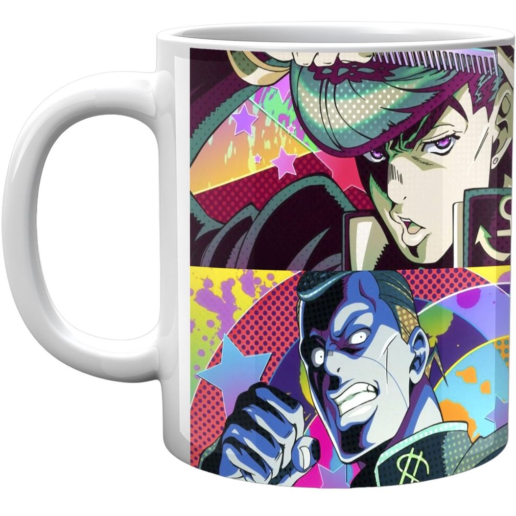 Кружка GeekLand Неймовірні пригоди ДжоДжо JoJo's Bizarre Adventure Джотаро Окуясу Джоске Коїчі JJ 02.418 - фото 1