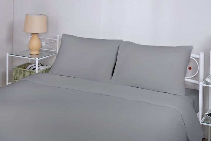 Комплект постільної білизни Good-Dream Бязь Grey двохспальний 4 одиниці (GDCGBS175210) - фото 1