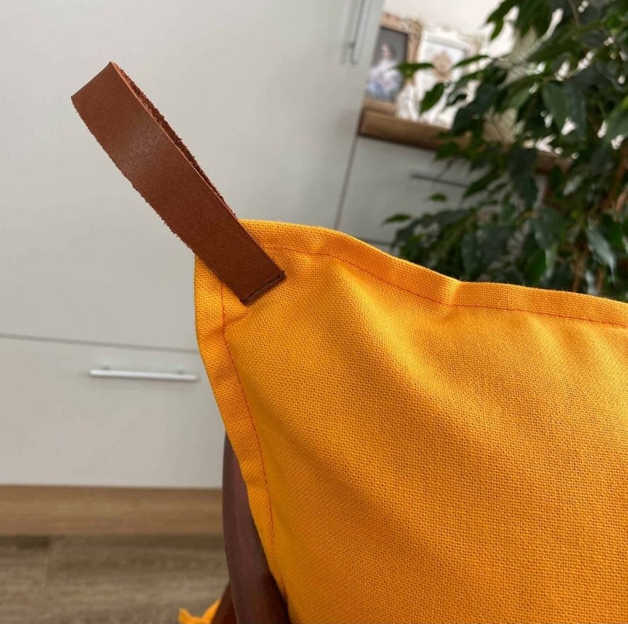 Декоративна наволочка Прованс Orange, 42х42 см, помаранчевий (21981) - фото 3