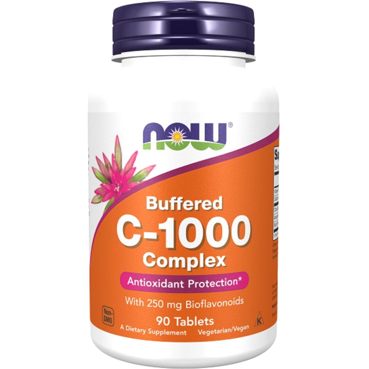 Добавка харчова Now Foods Vitamin C 1000 Complex Buffered 90 таблеток - фото 1