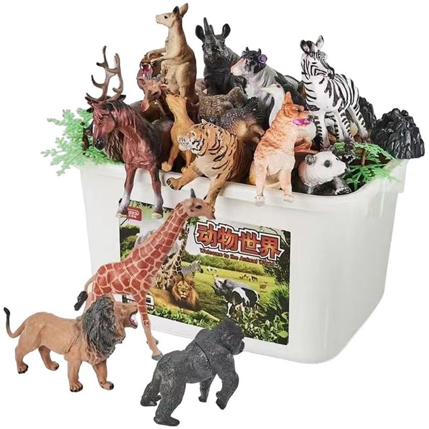 Набір фігурок тварин Beiens Тваринний світ 36 предметів (30859) - фото 1
