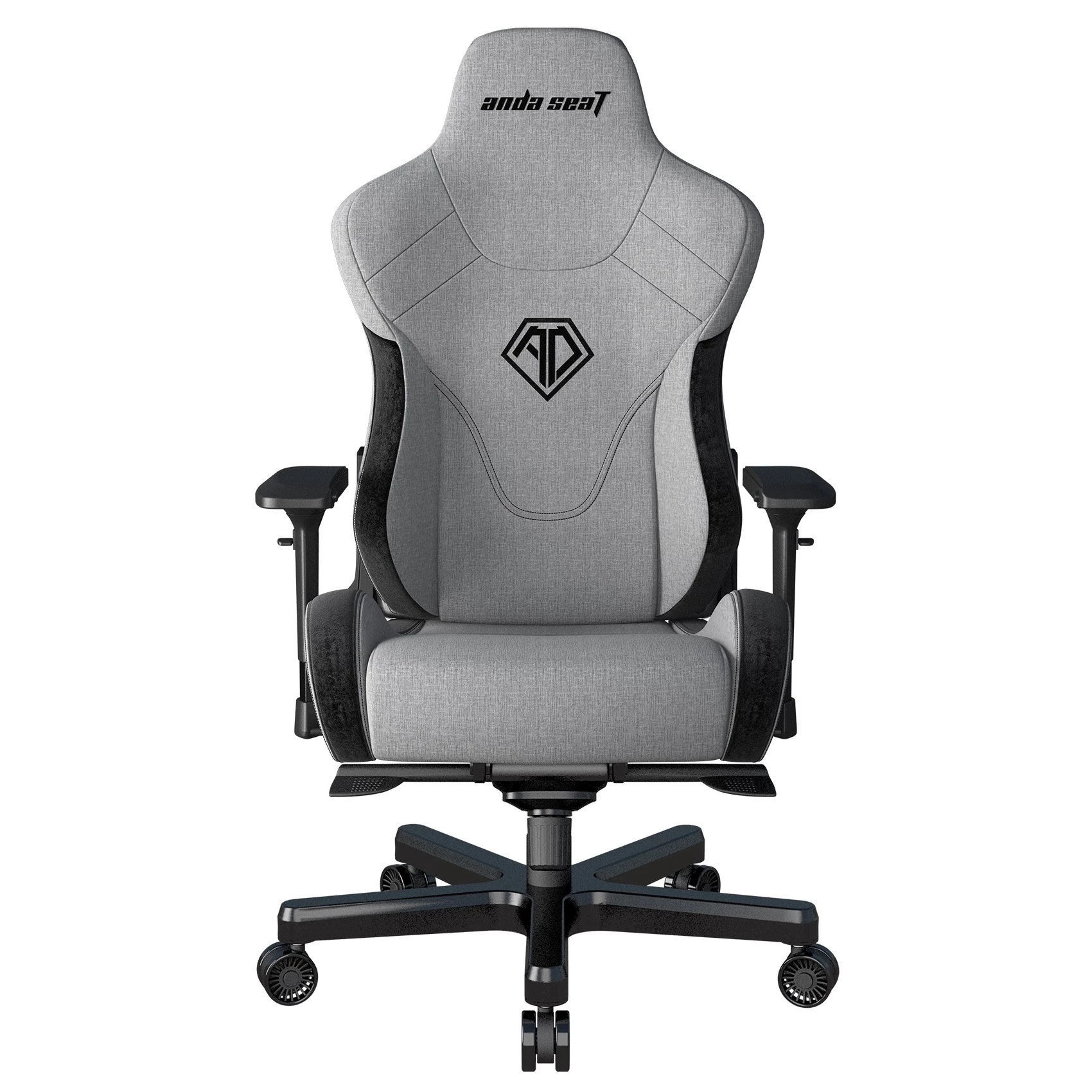Кресло игровое Anda Seat T-Pro 2 Size XL Grey/Black (AD12XLLA-01-GB-F) - фото 3