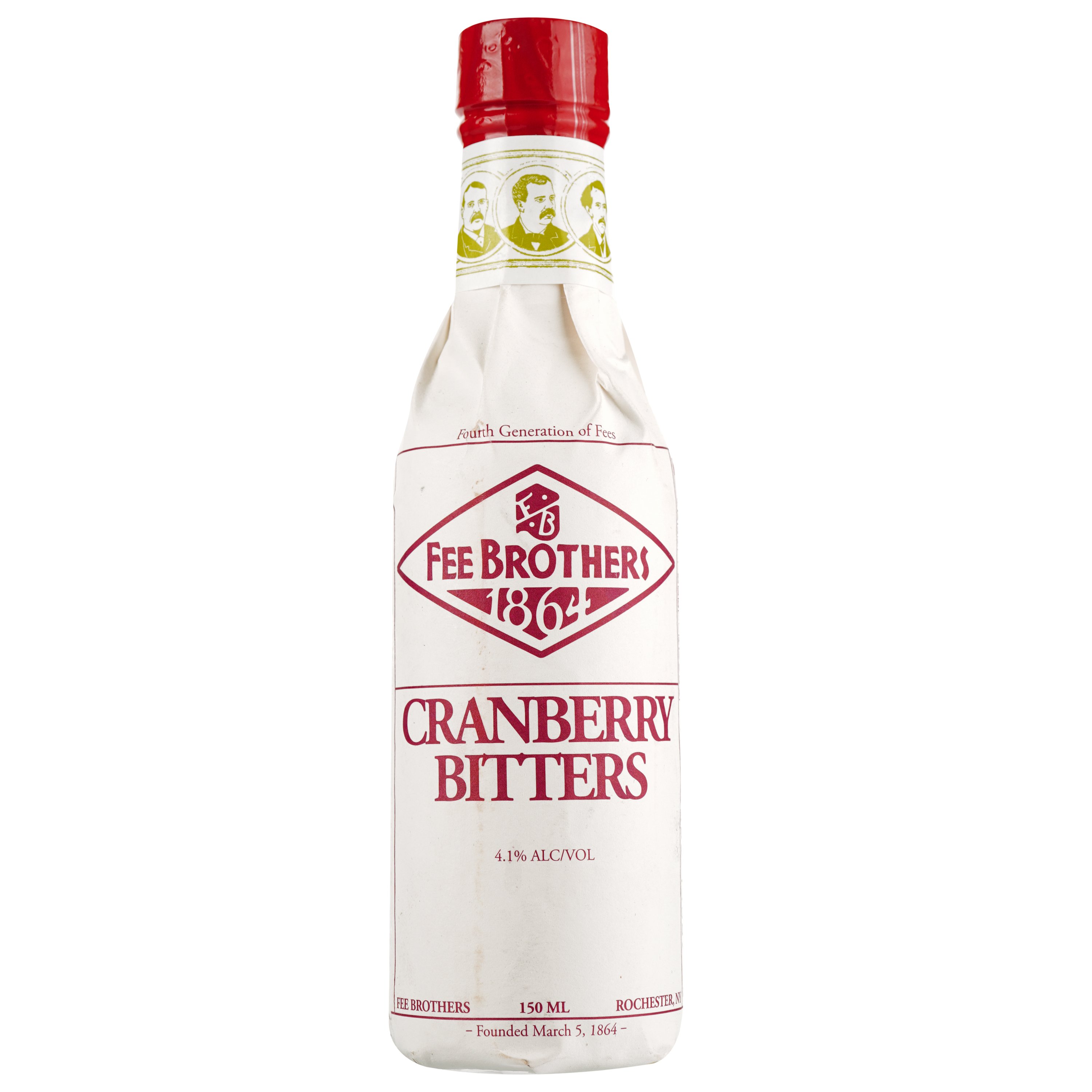 Биттер Fee Brothers Cranberry, 4,1%, 0,15 л - фото 1