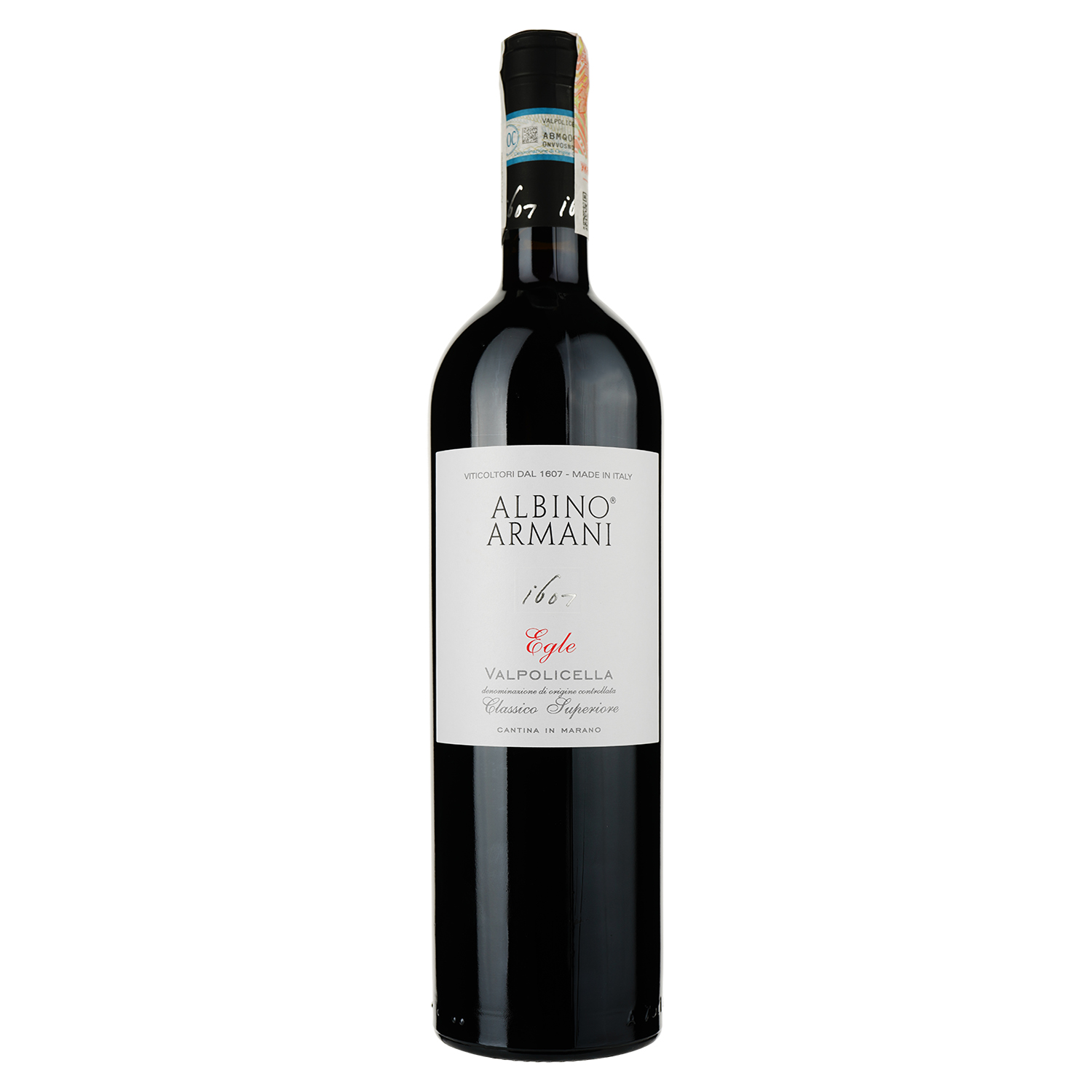 Вино Albino Armani Valpolicella Classico Superiore Egle DOC, красное, сухое, 13%, 0,75 л - фото 1