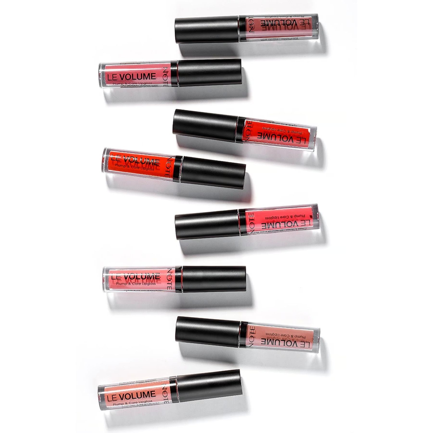 Блеск для губ Note Cosmetique Le Volume Plump & Care Lipgloss тон 05 (No Fear Red) 2.2 мл - фото 4