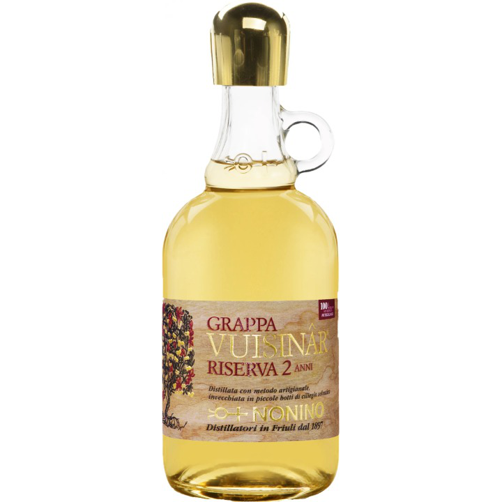 Граппа Nonino Grappa Vuisinar, 41%, 0,7 л - фото 1