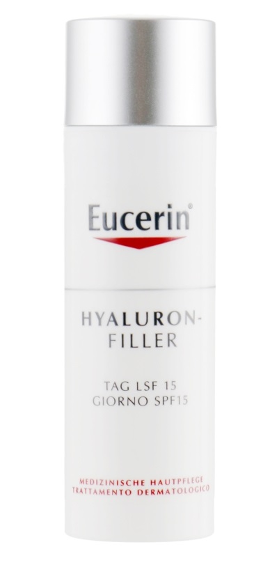 Денний крем проти зморшок Eucerin Hyaluron Filler, для нормальної та комбінованої шкіри, 50 мл - фото 1