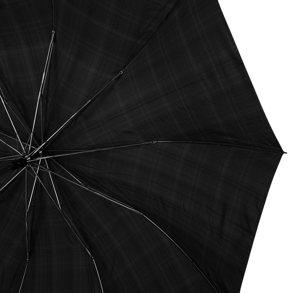 Мужской складной зонтик полуавтомат Fulton 105 см черный - фото 2