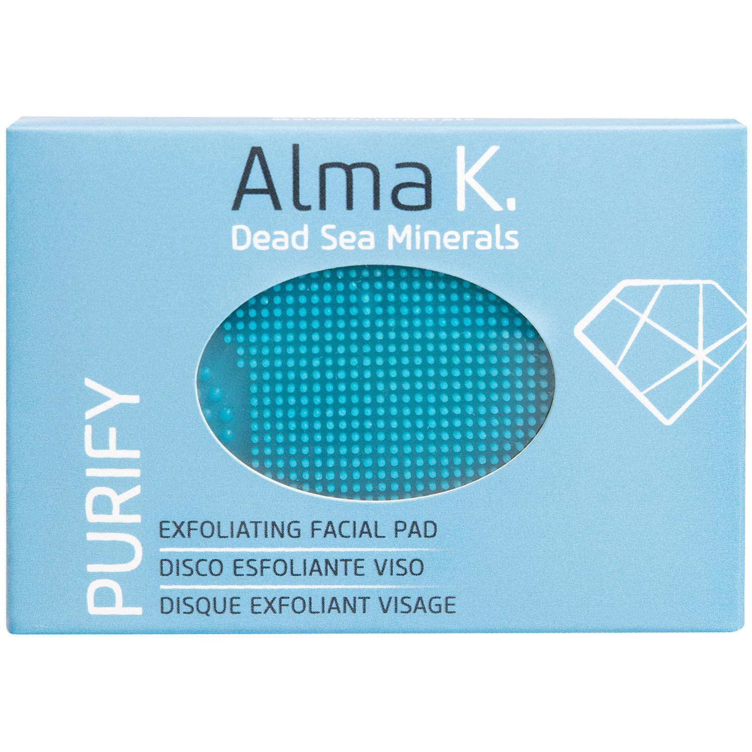 Губка для очищення обличчя Alma K Invigorating&Exfoliating (107200) - фото 1